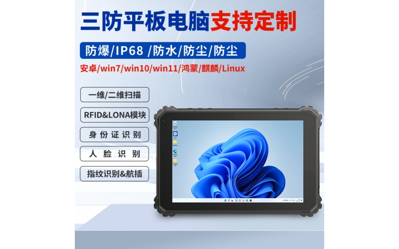 10.1英寸 智能三防终端平板电脑